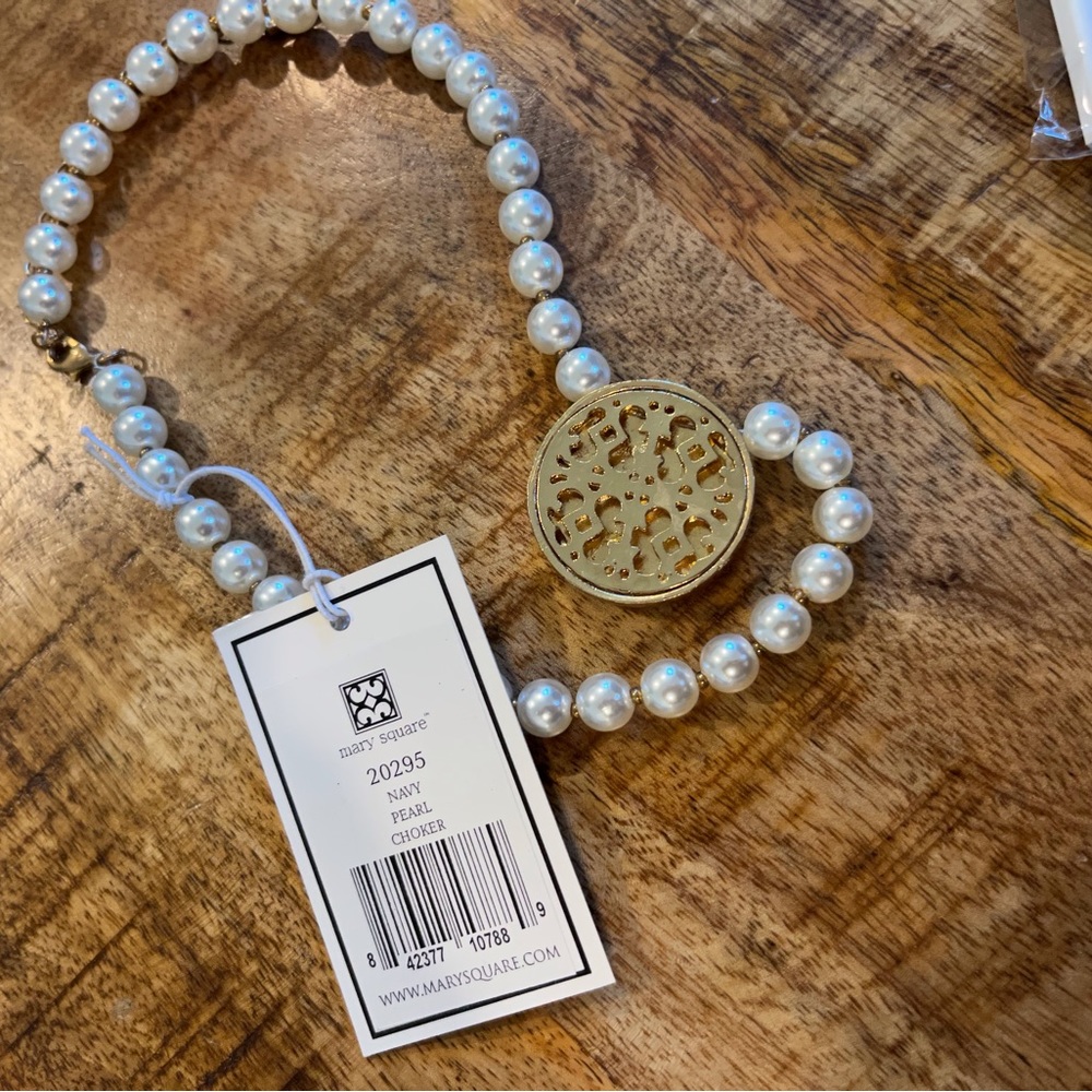 Violet & Brooks Mary Square Jewelry Bundle Necklace & Earrings NWT - Picture 7 of 7